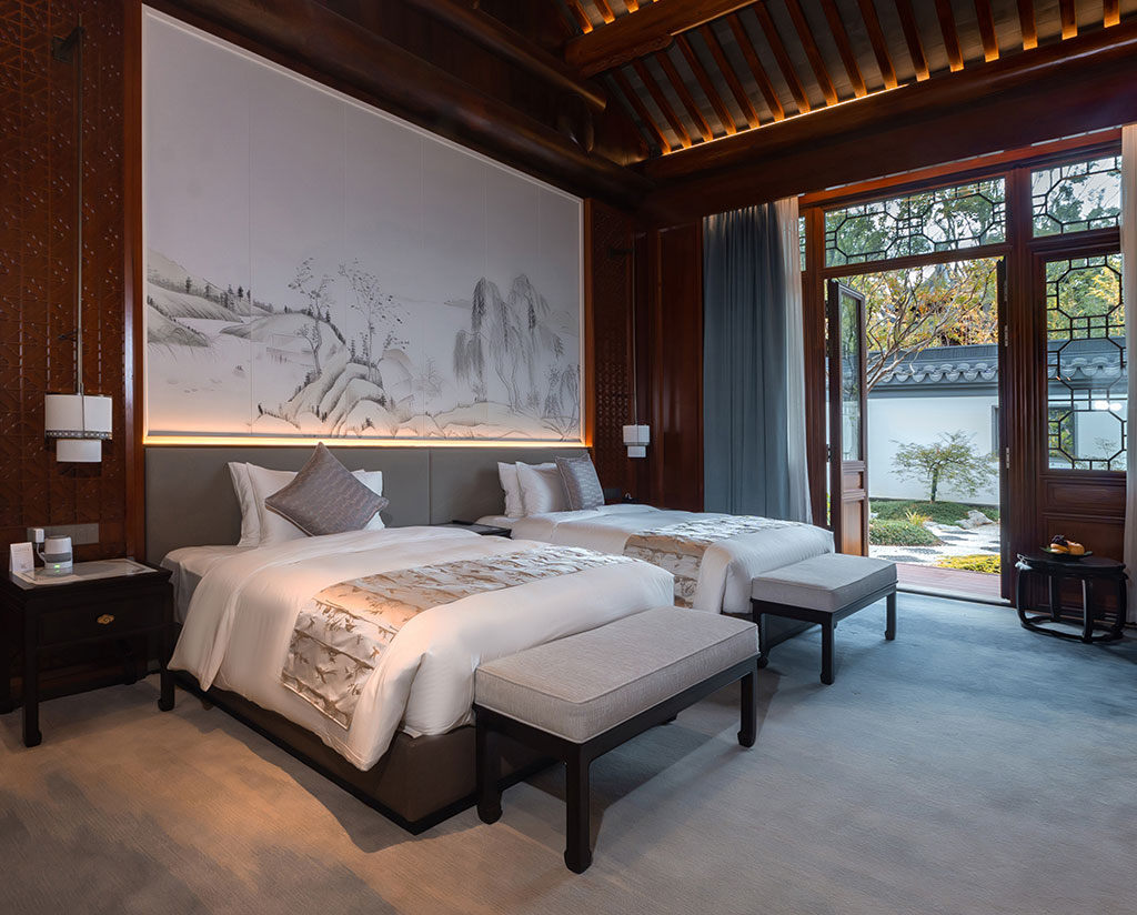 玖園園林雙床房 Deluxe View Room